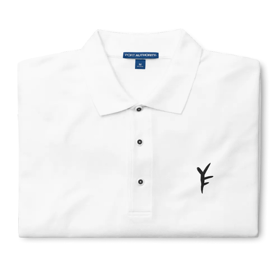 YF White Polo T-Shirt product image (8)