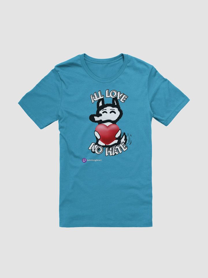 All Love No Hate Supersoft T-Shirt product image (2)
