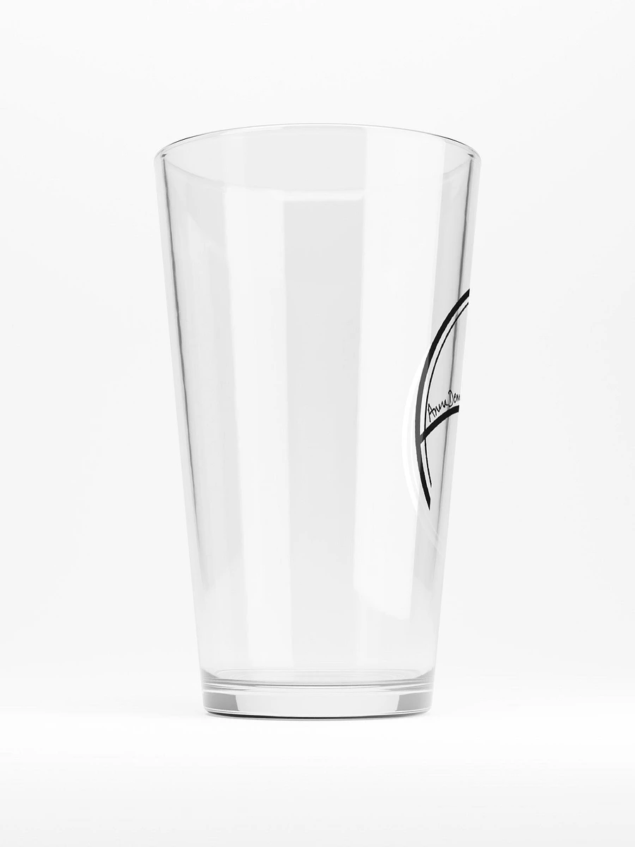 Logo Pint Glass (Black) product image (3)