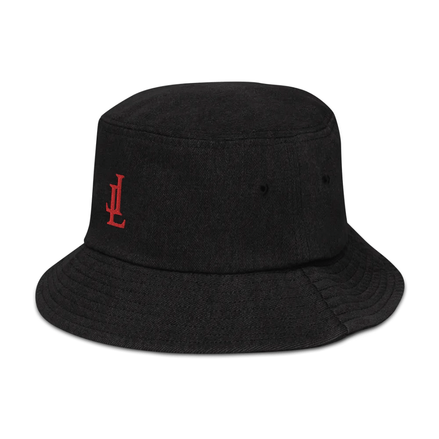 Neptune's Trident Denim Bucket Hat product image (4)