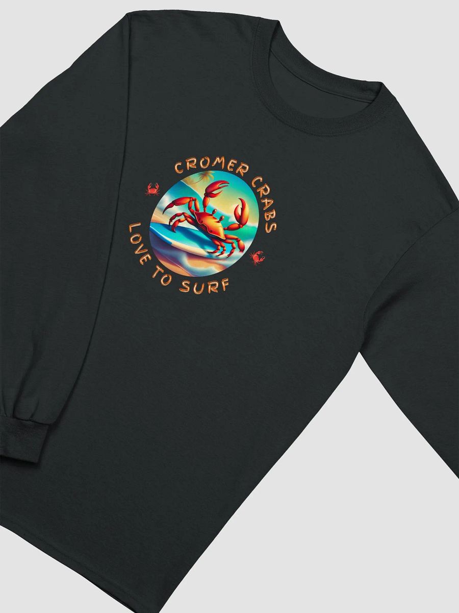 Cromer Crabs Love To Surf Long Sleeve T-Shirt product image (28)