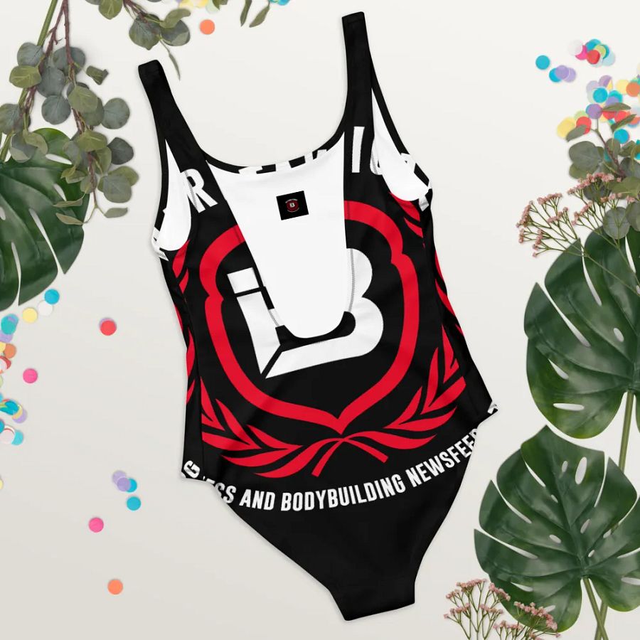 IFBNewsfeed.Org's All-Over Print One-Piece Swimsuit product image (4)