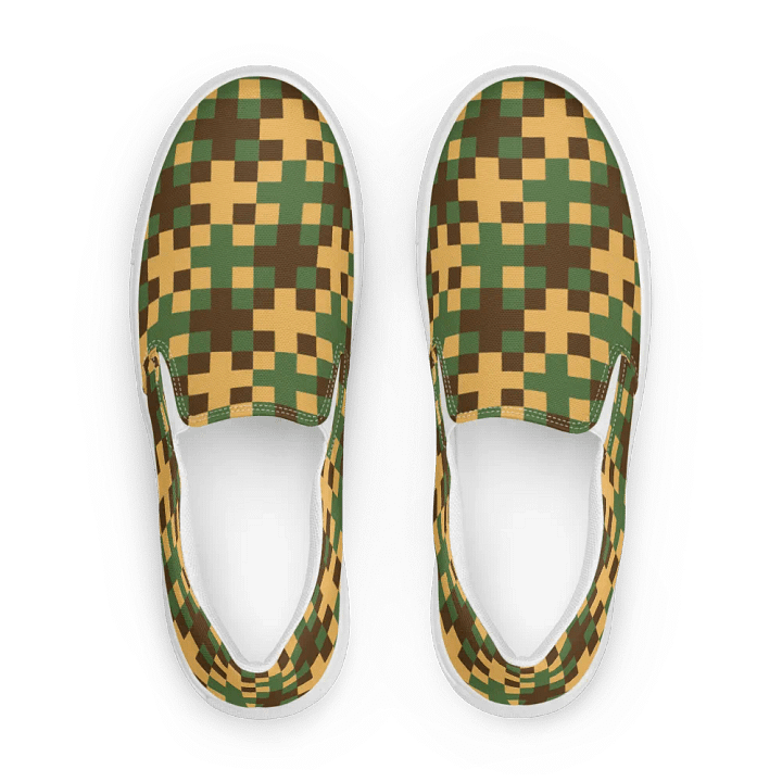 Symmetry Green Slip-Ons product image (1)