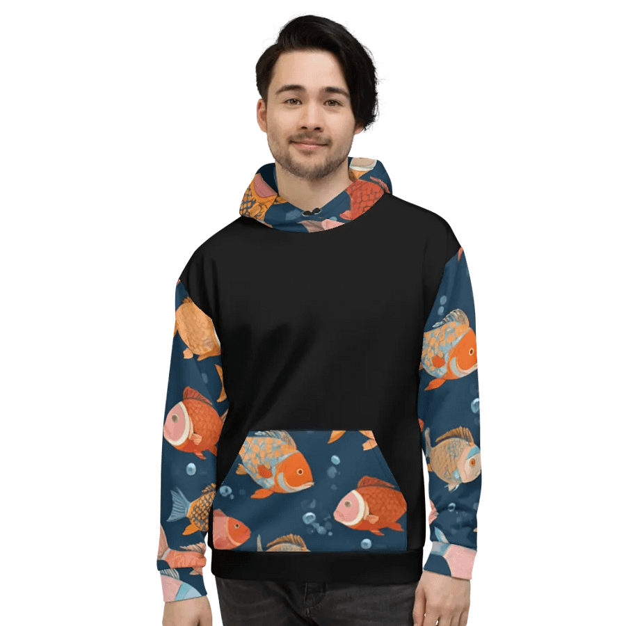 Colorful Fish Unisex Hoodie product image (2)