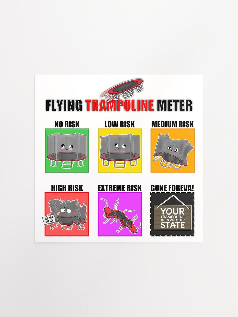 Flying Trampoline Poster product image (1)