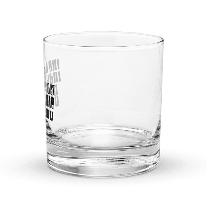 Eclipse Rocks Glass — Black Logo product image (2)
