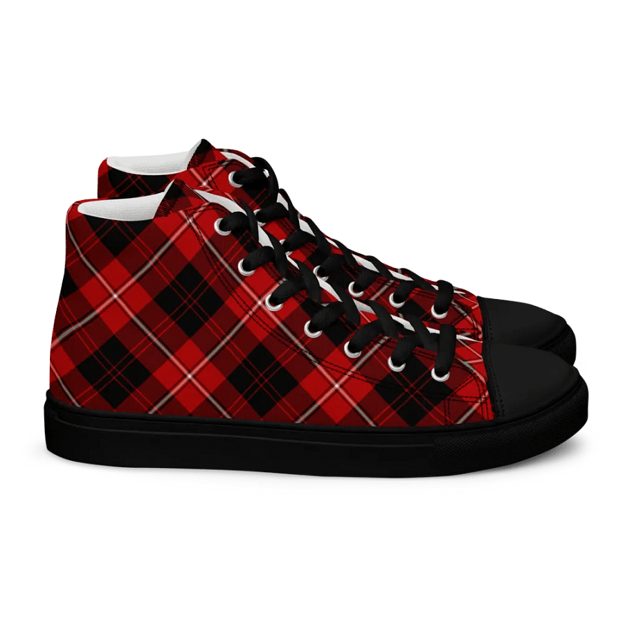 Cunningham Tartan Men's High Top Shoes product image (3)
