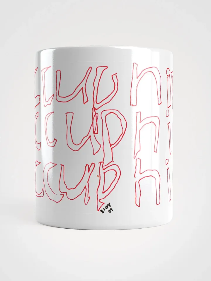 Hiccup White Glossy Mug product image (1)