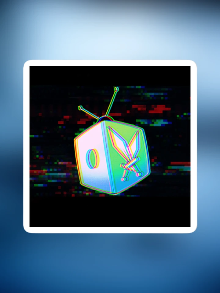 AAOG Glitch Sticker product image (1)