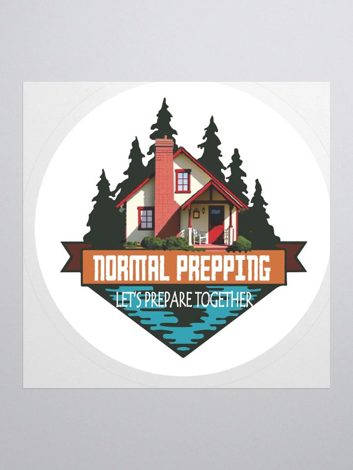 Normal Prepping Logo Stickers product image (1)
