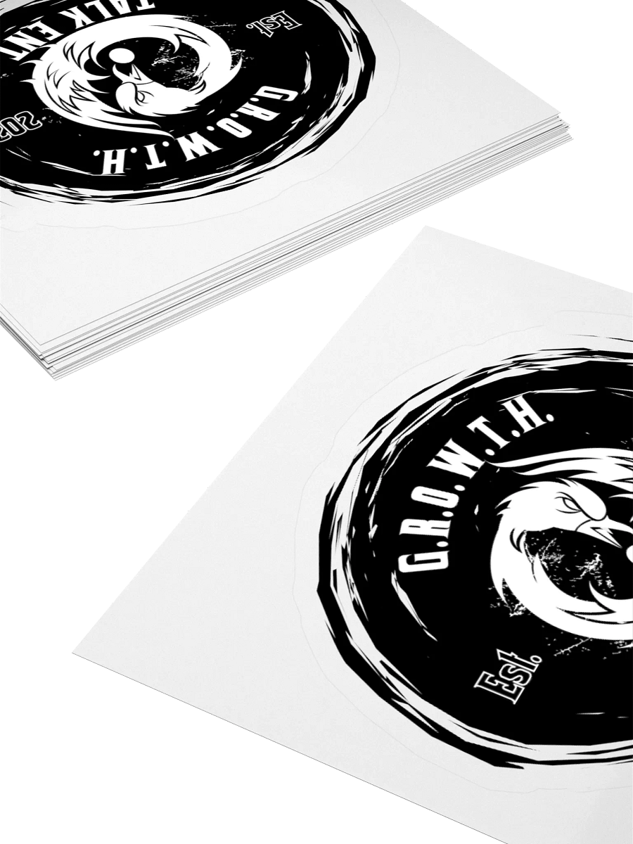 G.R.O.W.T.H. Talk Sankofa Sticker (black) product image (4)