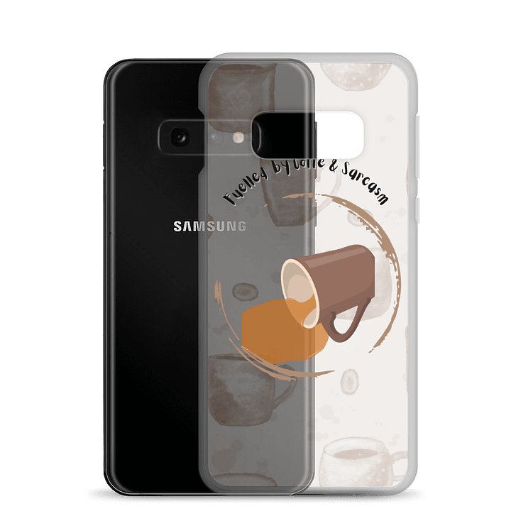 Coffee & Sarcasm Samsung® Case product image (2)