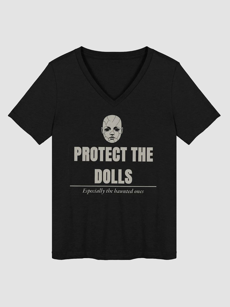 Protect the Dolls Ladies V-Neck product image (2)