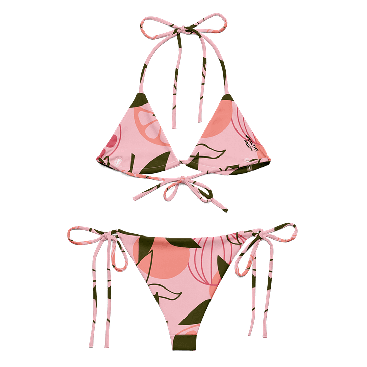 Pink Citrus – Wealthy Paid™ Two-Piece Bikini product image (2)