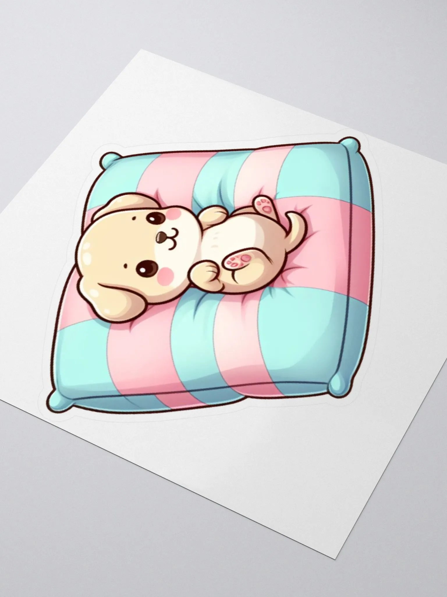 Sweet Puppy Naptime Sticker product image (5)