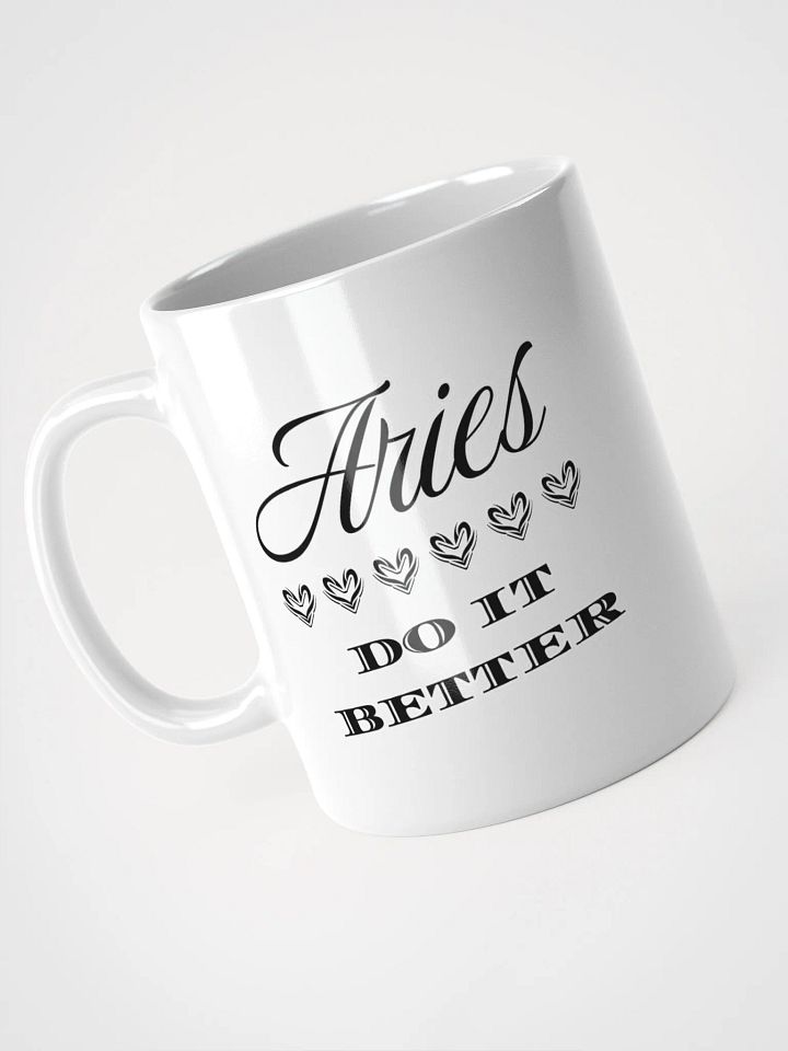 Aries Do It Better Heart Mug product image (2)