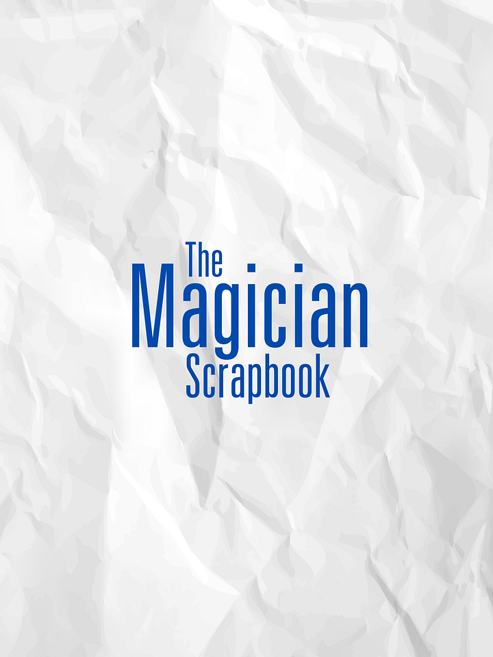The Magician Scrapbook (Digital PDF) product image (1)