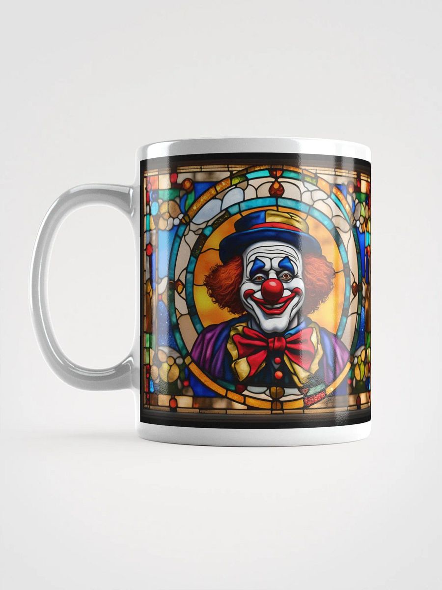 #001 Rusty Stitches Clown Stained Glass Mug product image (16)
