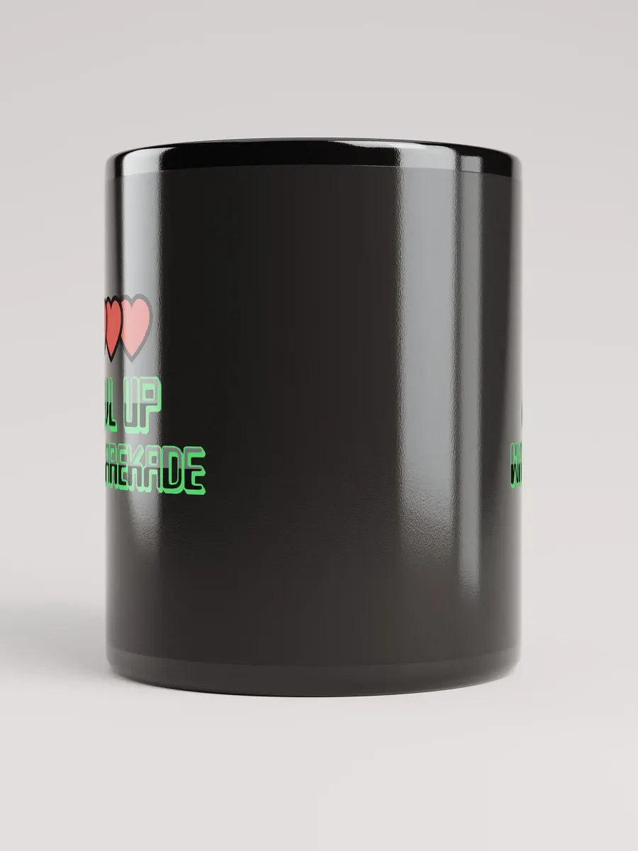 LVL UP Black Glossy Mug product image (6)