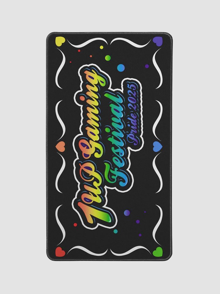 1UP Gaming Festival Pride 2025 Desk Mat 22 x 12 product image (1)