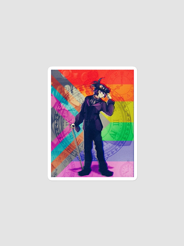 Nova Stitch Masquerade Analog Pride Stickers product image (1)