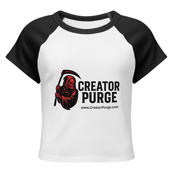 Creator Purge Red Hooded Raglan Women's Tee product image (1)