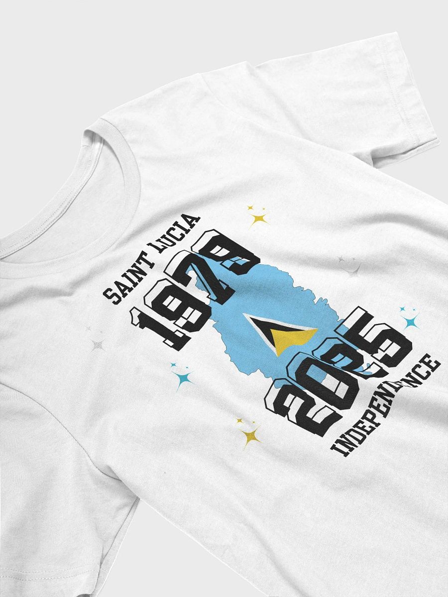 Saint Lucia Independence Flag Island T-Shirt product image (4)