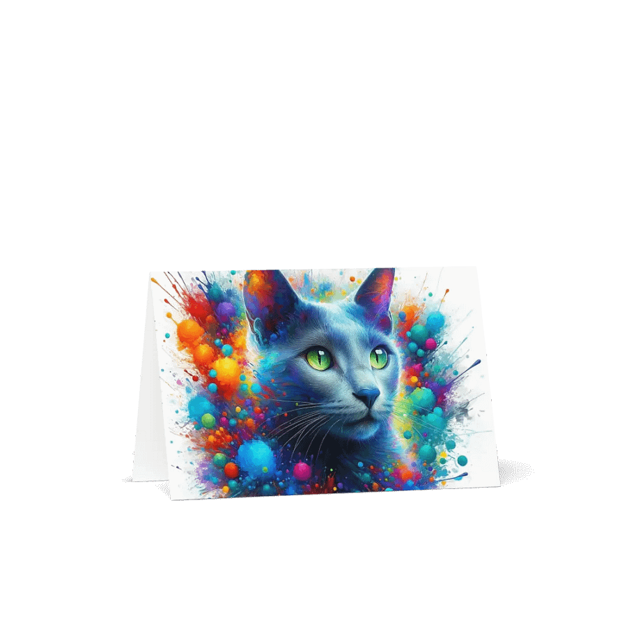 Greeting Card: Russian Blue product image (19)