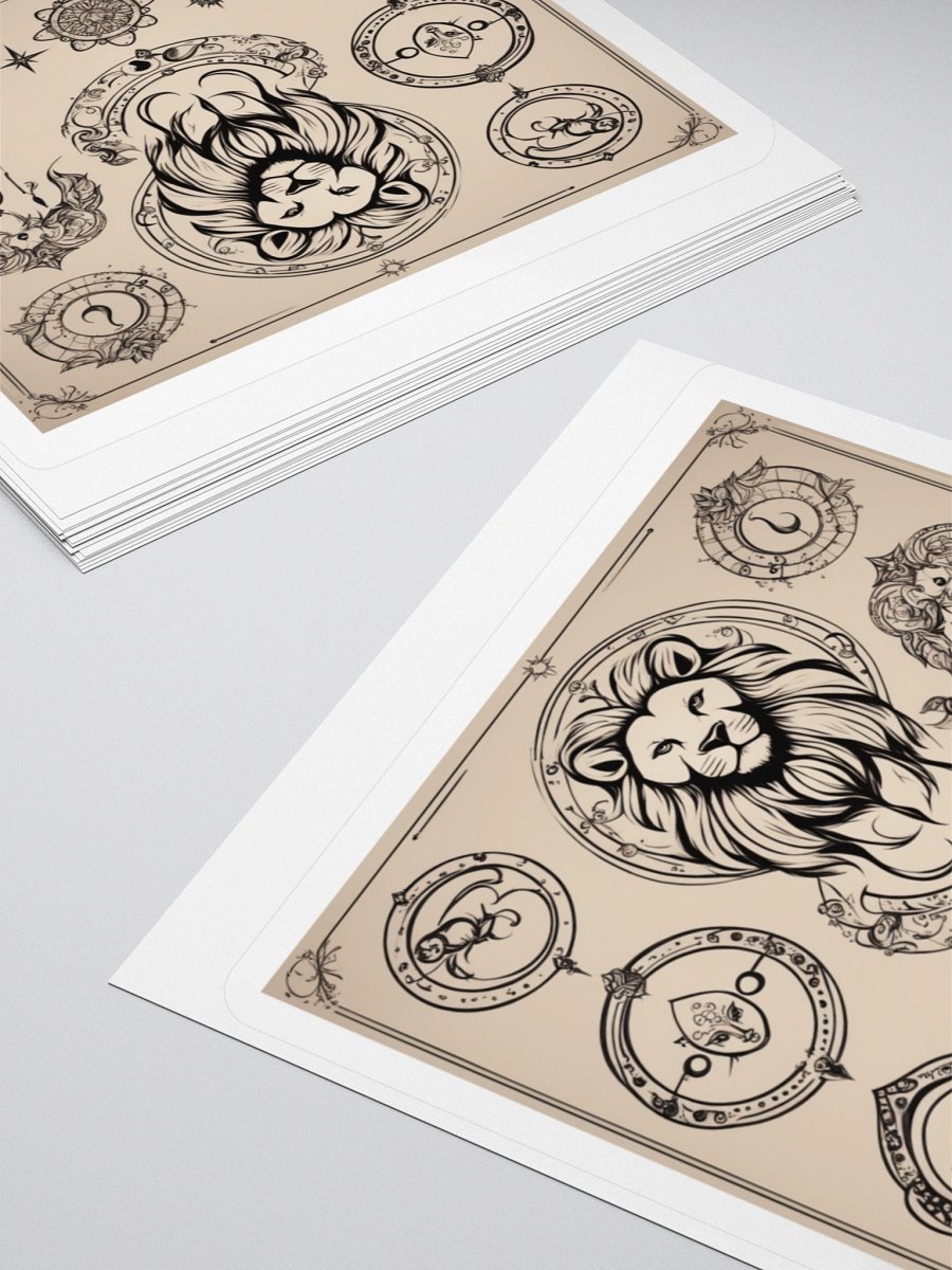 Zodiac Leo Kiss-Cut Sticker product image (11)