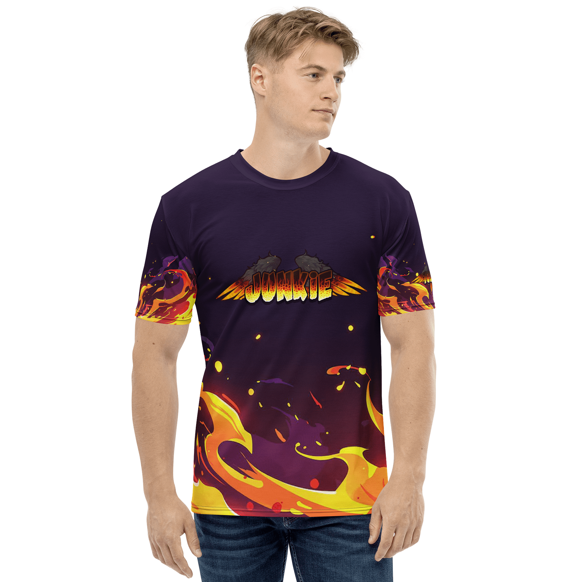 Fiery Resolve – All-Over Print Shirt product image (1)