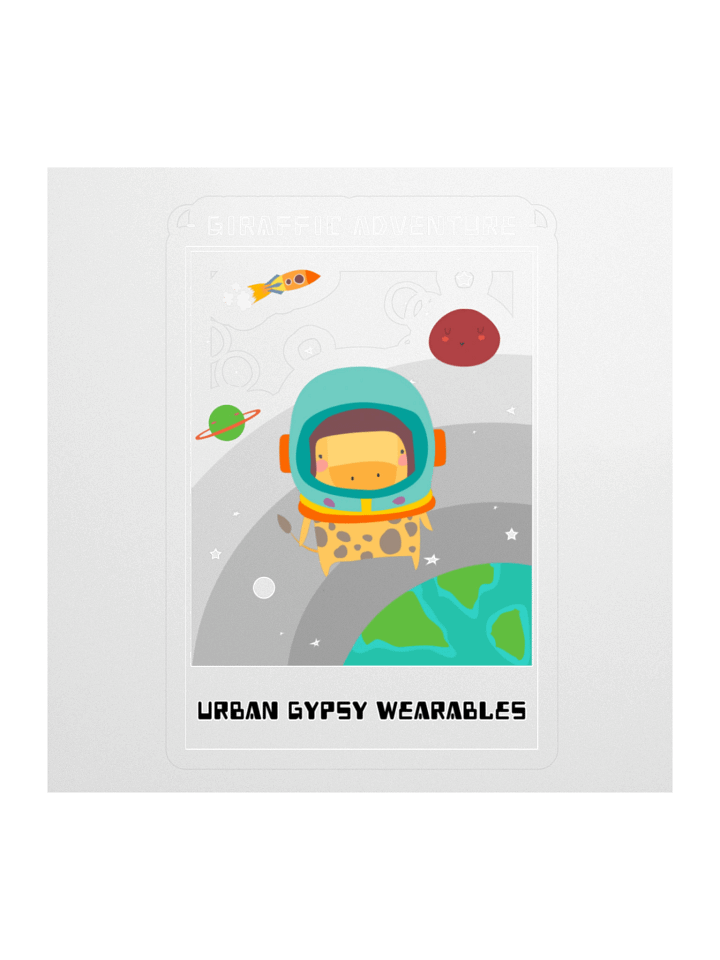 Giraffic Adventure Kiss Cut Stickers product image (1)