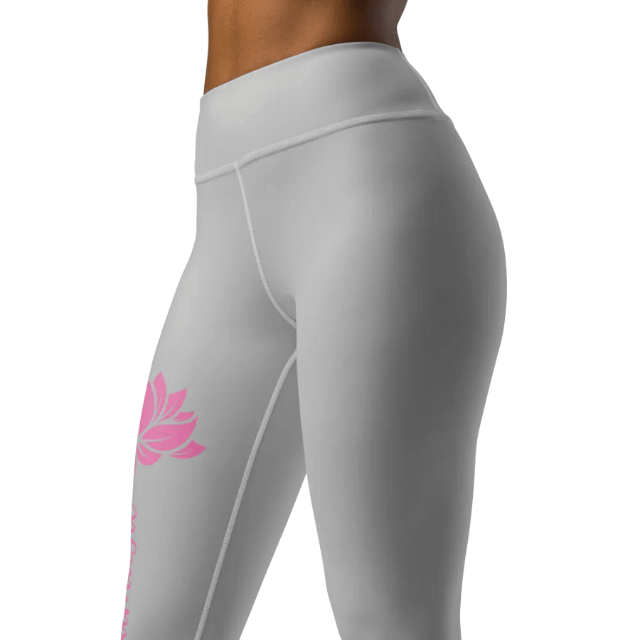 Namaste Lotus All-Over Yoga Leggings product image (2)