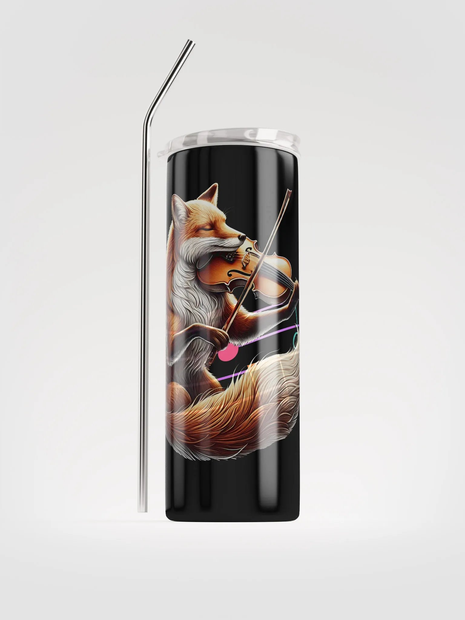 Melodious Fox Stainless Steel Tumbler product image (1)