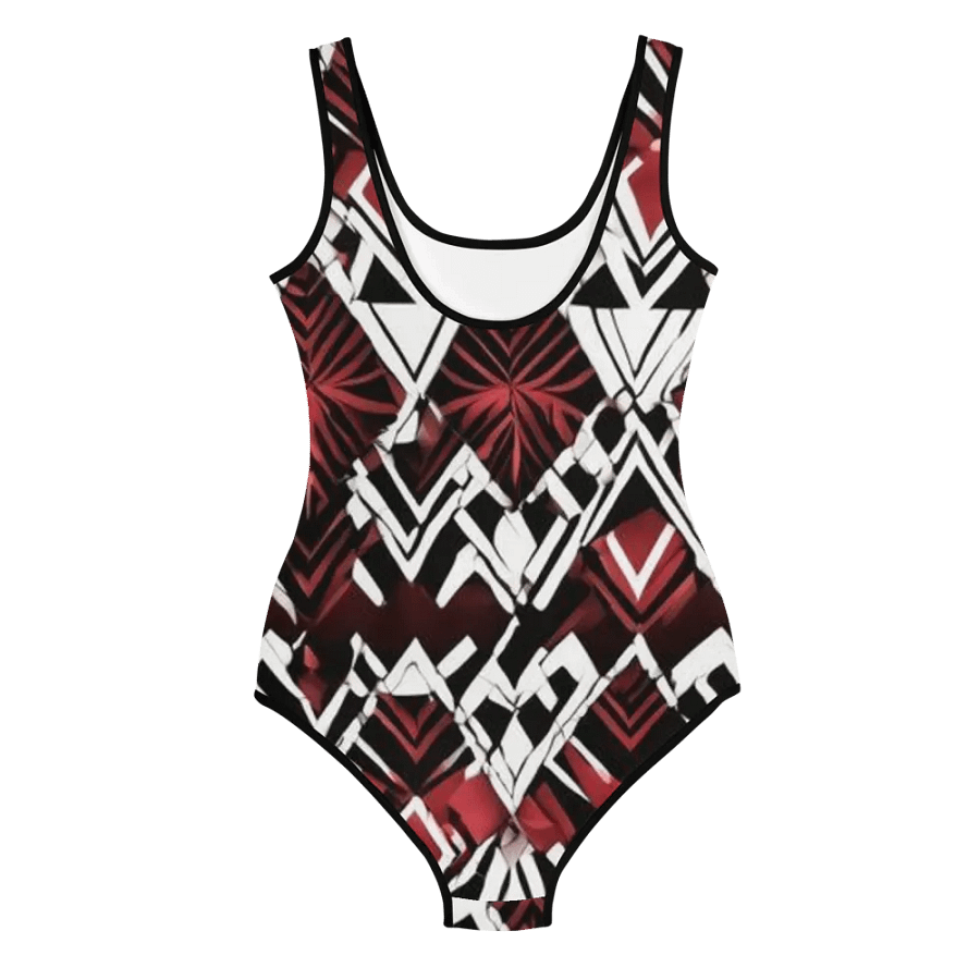 Dynamic Geometric Youth Swimsuit product image (4)