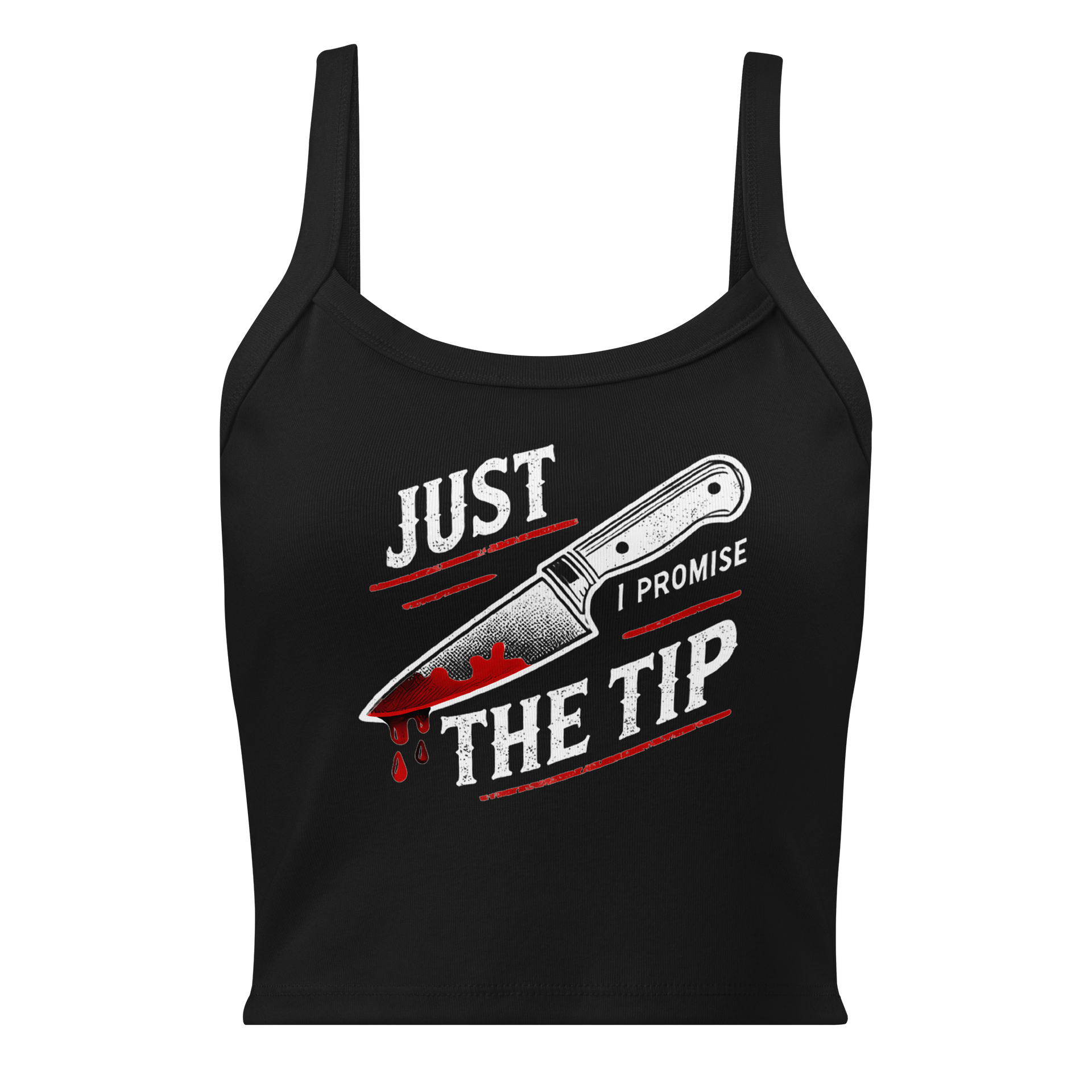 just the tip ribbed tank product image (1)