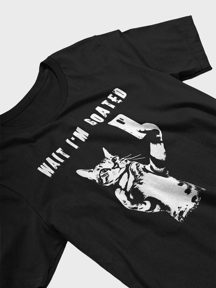"Wait I'm GOATed" Cat Selfie Graphic T-Shirt product image (4)