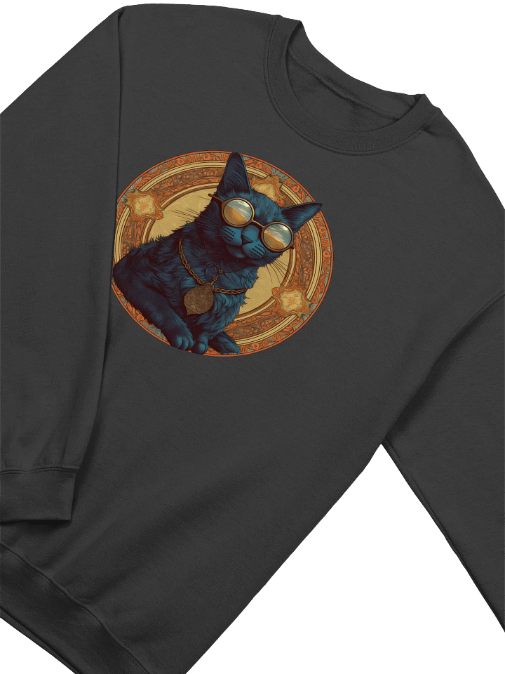 Cool Cat Chain Crewneck Sweatshirt product image (14)