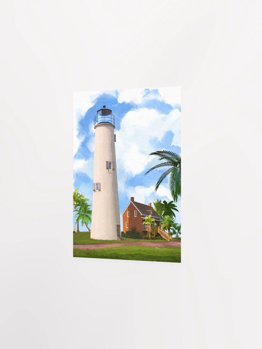 St. George Island Lighthouse – Florida Matte Poster product image (12)