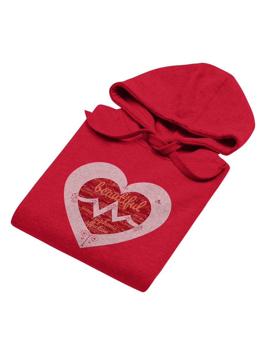Affectionate Words Heart Premium Hoodie product image (4)