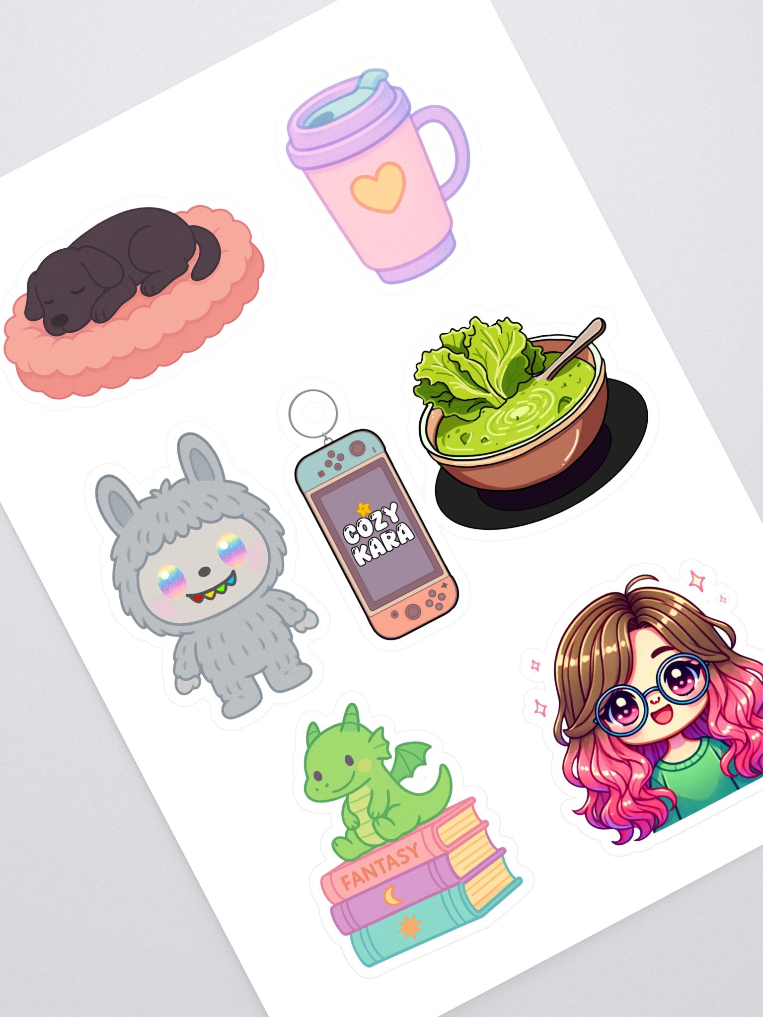 Cozy Kara Blindbox Series 1 Sticker Sheet product image (1)