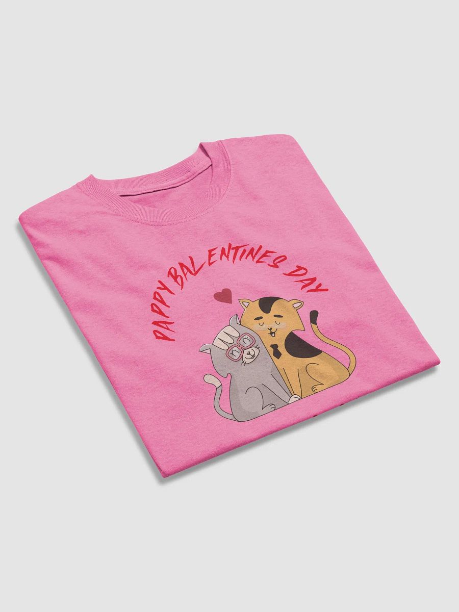 Bappy Balentines Day Purrfect Valentine's Day Tee product image (3)