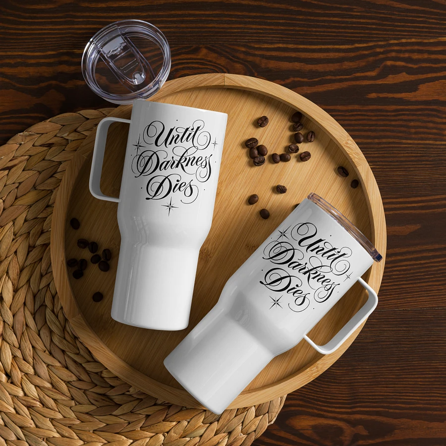 Until Darkness Dies (simple design) Travel Mug product image (12)