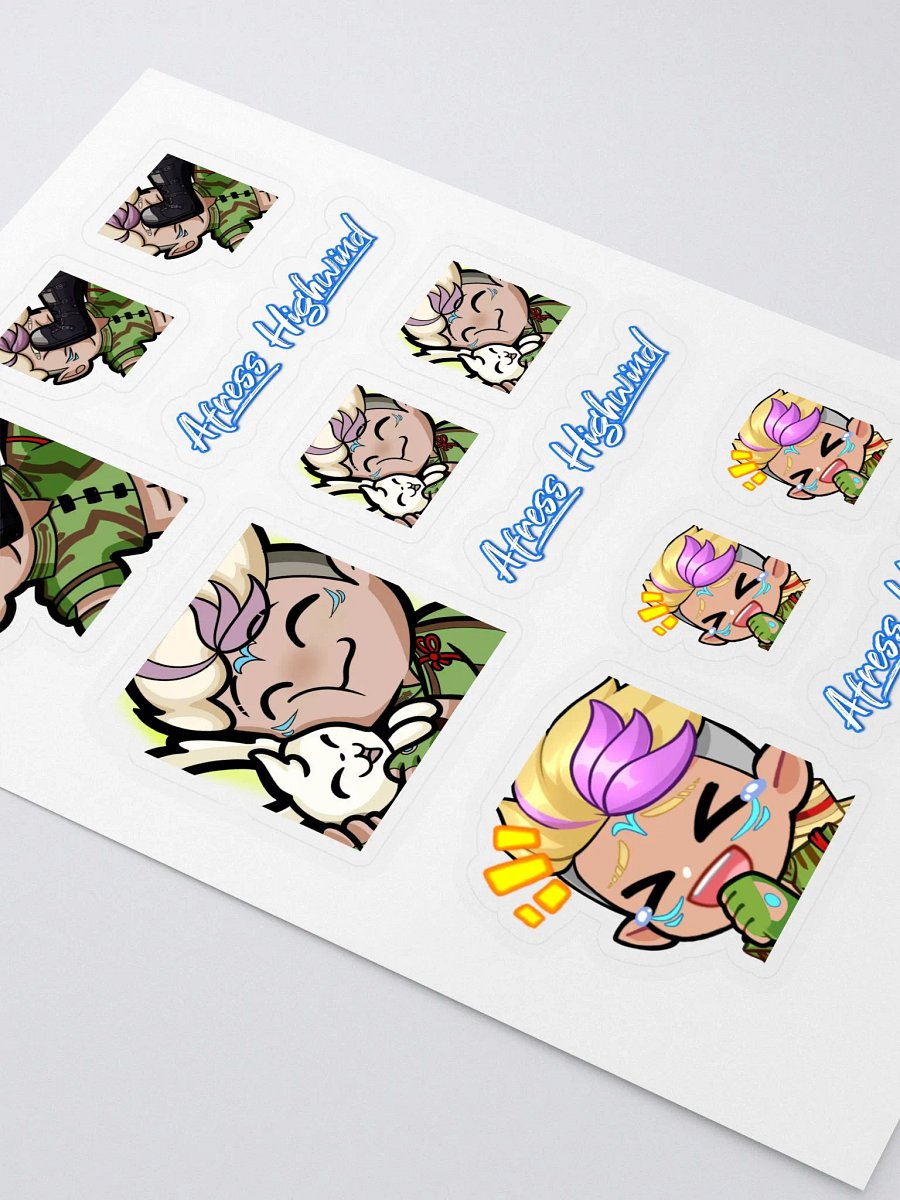 Afress Emote Collection Sticker Sheet #2 product image (2)