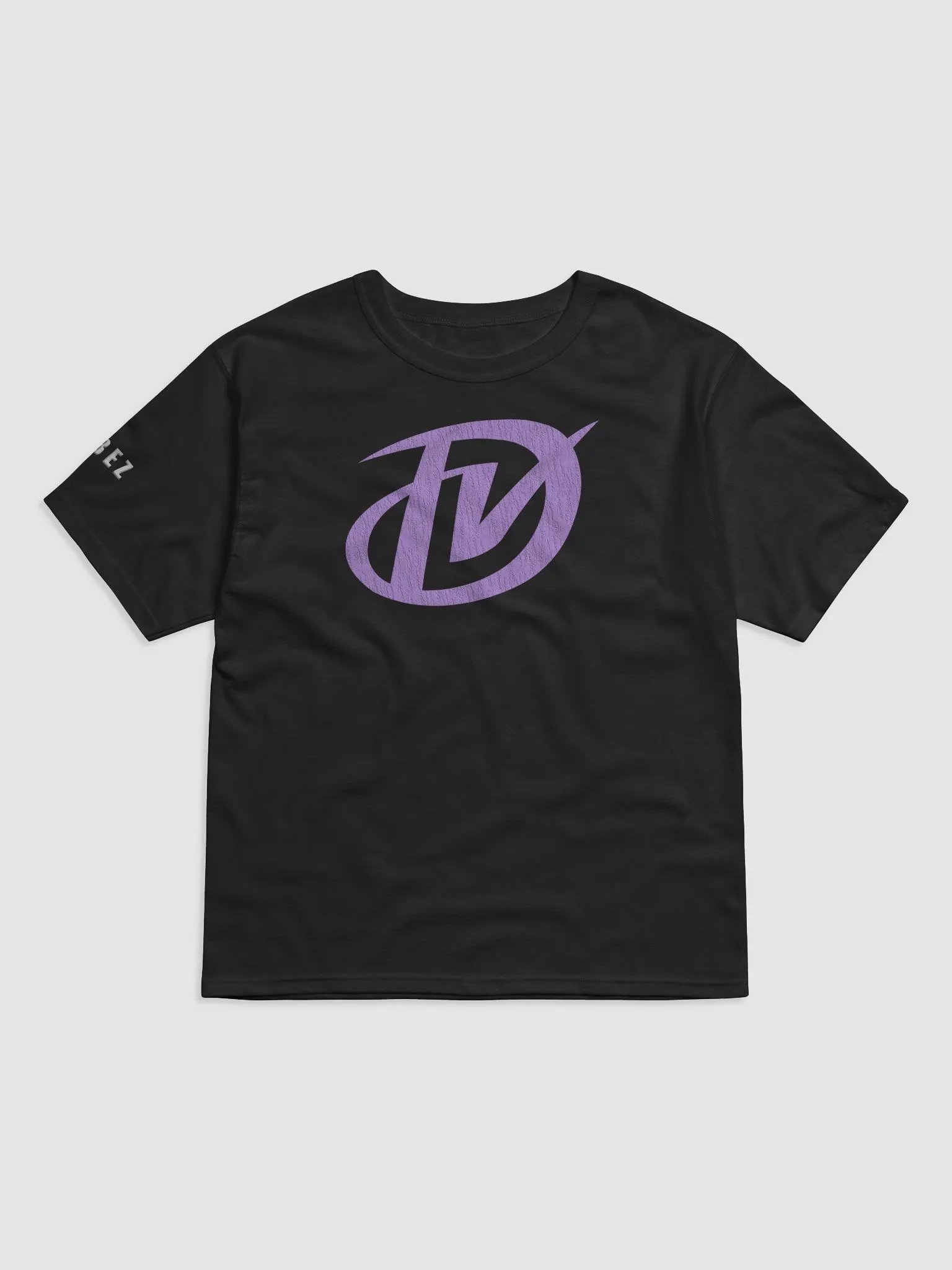 DV Logo Champion Tee (Purple Texture Logo) Vibez Sleeve product image (1)