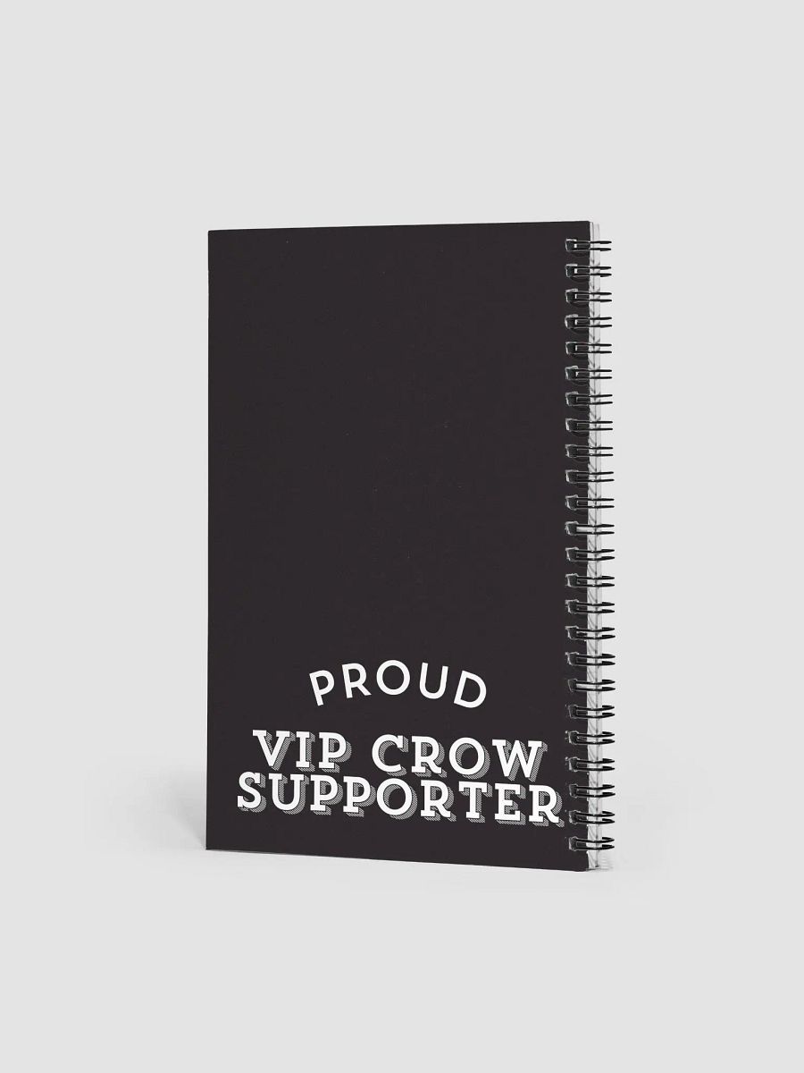 Proud VIP Crow Supporter Notebook product image (2)