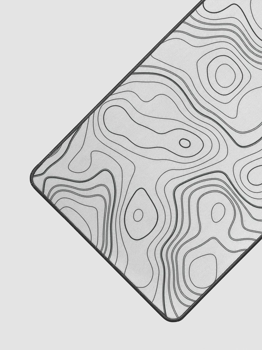 White Topo Mousepad product image (3)