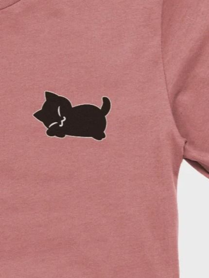 Black Cat T-shirt product image (1)