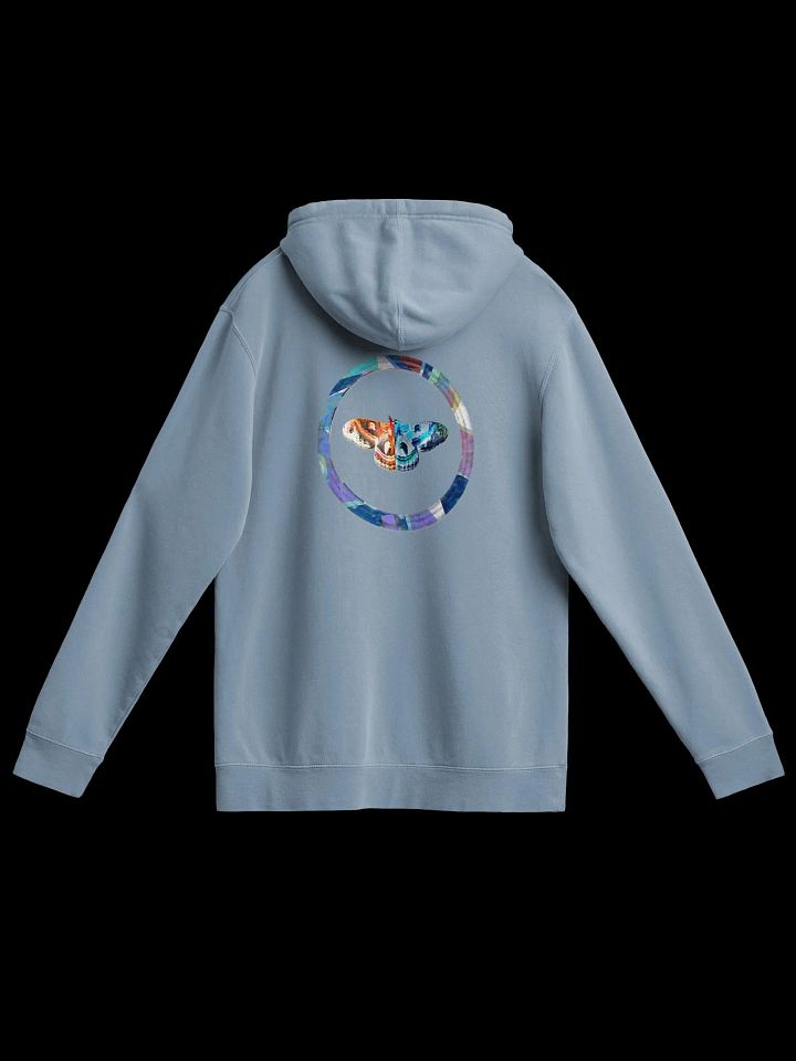 Moth Independent Trading Co. Pigment Dyed Hoodie (Back Patch) product image (6)
