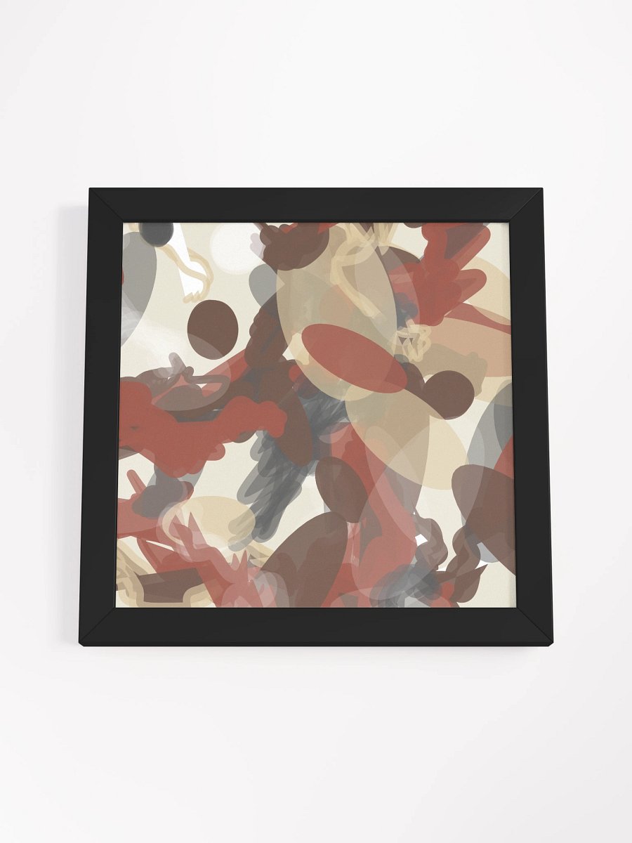Chaos in Colors Framed Matte Poster product image (24)