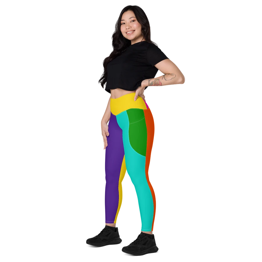 School of Chaos Colourblock Leggings product image (50)